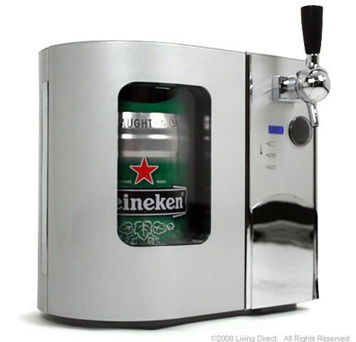 Mini Kegerator Refrigerator & Draft Beer Dispenser