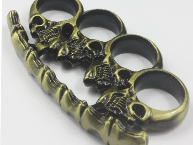 Skull Brass Knuckles