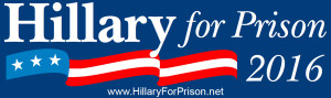 Hillary for prison 2016